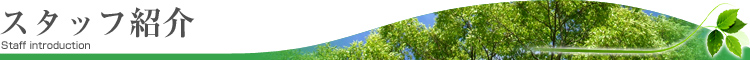 スタッフ紹介